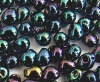 Miyuki Drop Blue DP0452   3.4mm 2.8mm Metallic Dark Blue Iris Bead 10g